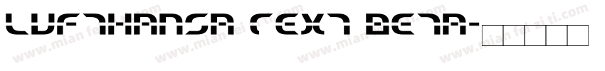 Lufthansa Text Beta字体转换